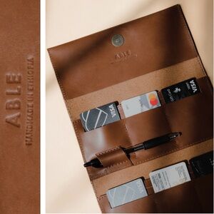 ABLE Debre Wallet In Whiskey New Without Tag 🏷️